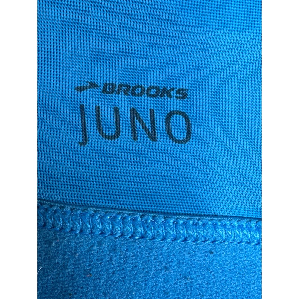 Brooks Juno Sports Bra 32DD Blue High Impact Adjustable Racerback Running Gym - Picture 5 of 5